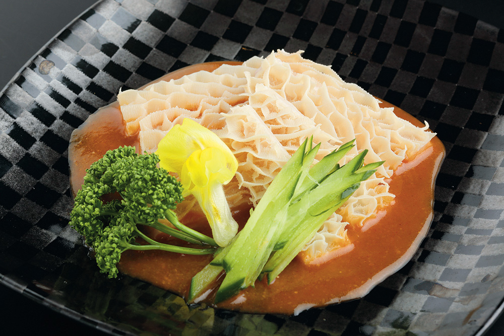 ハチノス刺しの写真